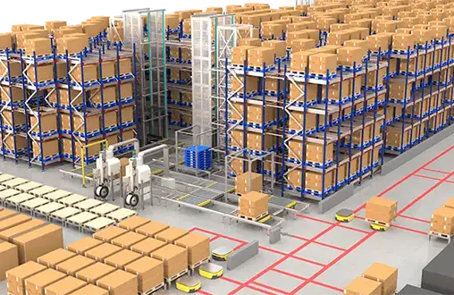 4 Way Shuttle System